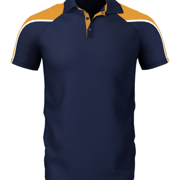 IGEN Unisex Polo Navy/Amber (Junior) Thumbnail